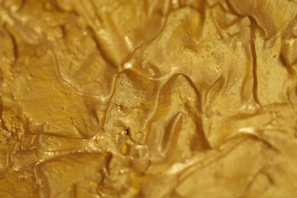 Abstract Gold Sculpture Monument 5Th March 2022 Hyderabad India — Stock Photo, Image