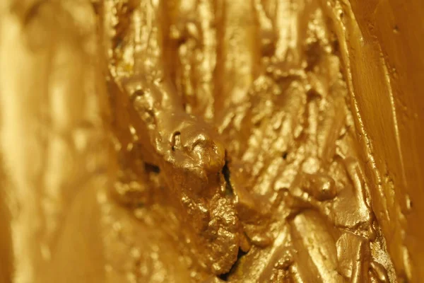 Abstract Gold Texture Macro Shot — Stock Photo, Image