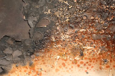 Yanan Boya desenli Makro çekim