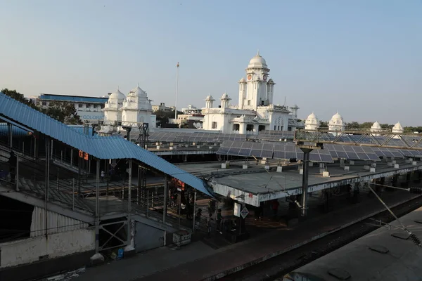 Stazione Ferroviaria Kachiguda Hyderabad India Marzo 2022 — Foto Stock
