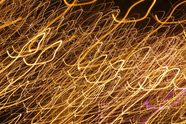 Abstract Slow Shutter Lights Background — Stock Photo, Image