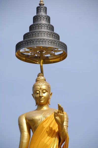 Utanför Temple Bangkok Thailand — Stockfoto