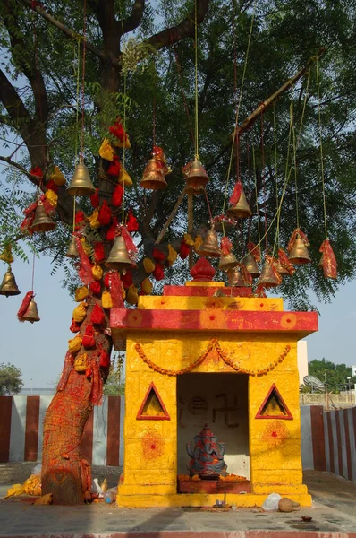 Tempel Bij Varanasi Ghat India — Stockfoto