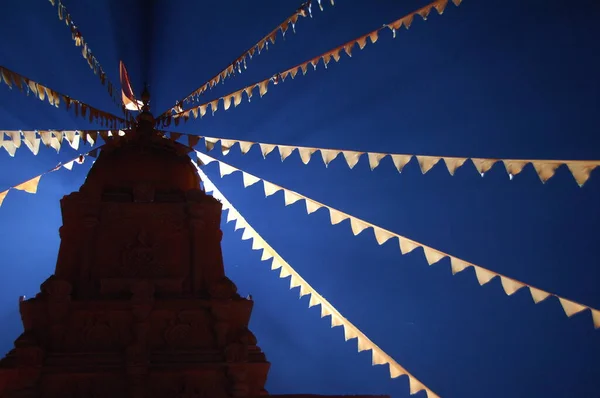 Temple Varanasi Ghat Inde — Photo