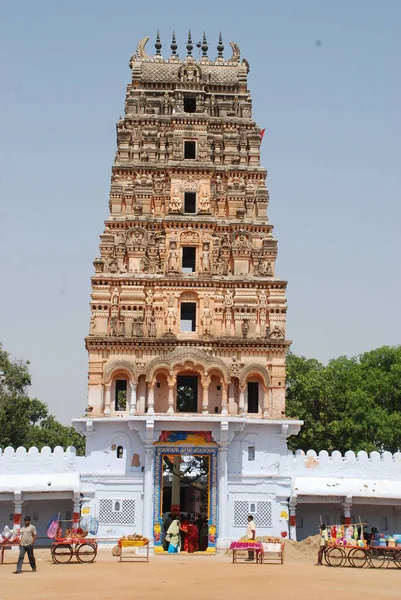 Hampi Karnataka Tapınağı Hindistan — Stok fotoğraf