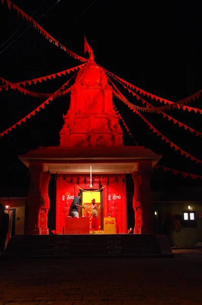 Temple Varanasi Ghat Inde — Photo