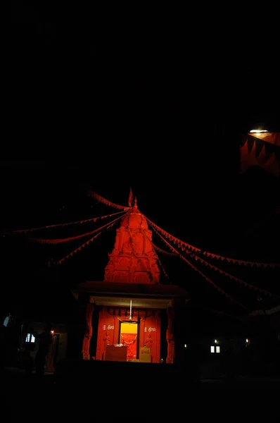 Temple Varanasi Ghat Inde — Photo