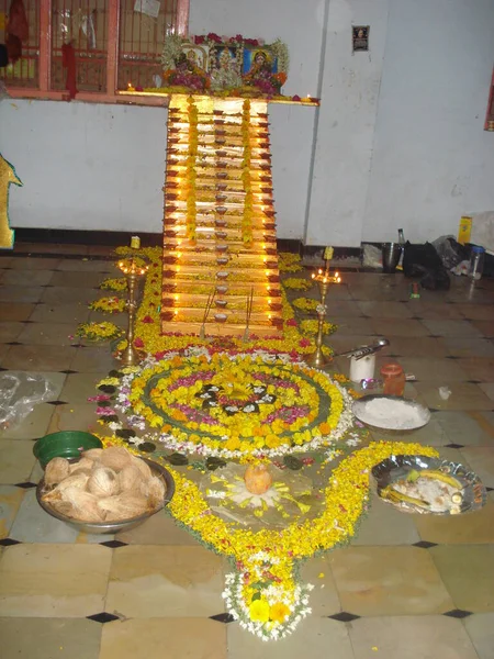 Temple Hampi Karnataka India — 图库照片