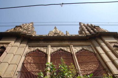 Varanasi ghat Ganj Nehri tapınakta