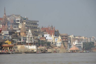 Varanasi Hindistan 'daki tapınak