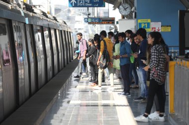  Hyderabad Metro Tren İstasyonu 5 Mart 2022