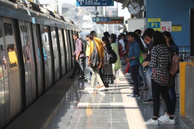  Hyderabad Metro Tren İstasyonu 5 Mart 2022