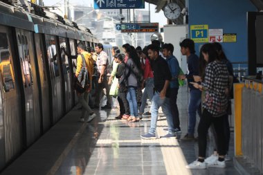  Hyderabad Metro Tren İstasyonu 5 Mart 2022