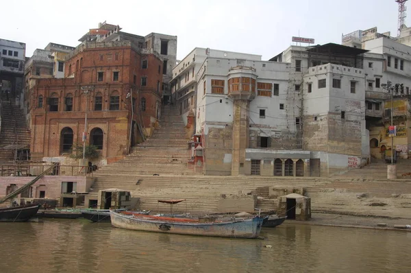 Varanasi Ghat圣殿 — 图库照片