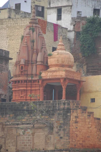 バラナシ ガットの寺院 — ストック写真