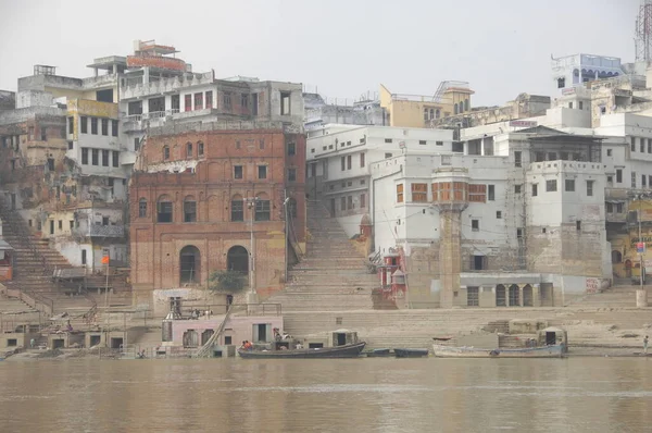 Świątynia Varanasi Ghat — Zdjęcie stockowe