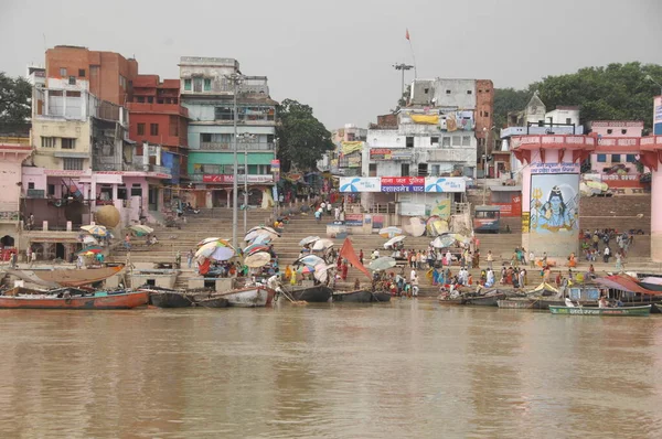 Świątynia Varanasi Ghat — Zdjęcie stockowe