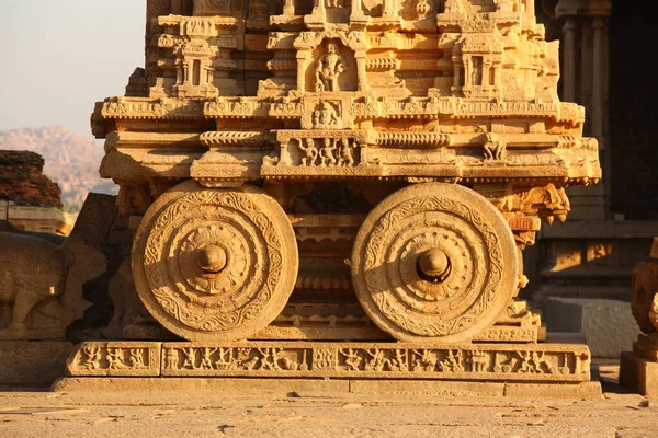 Templo Hampi Karnataka Índia — Fotografia de Stock