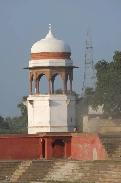 Tempel Varanasi Ghat — Stockfoto