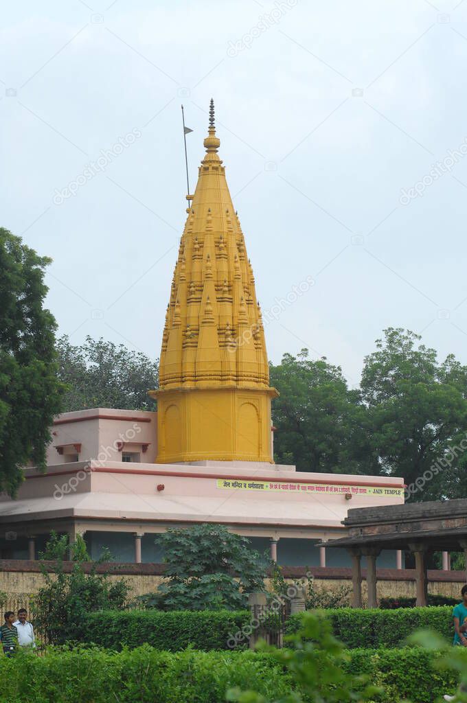 Temple at Varanasi ghat