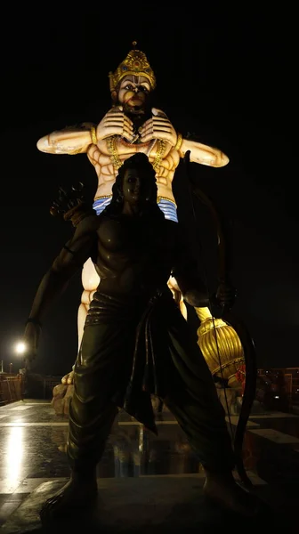 Statue Dieu Dans Temple — Photo