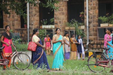 Hyderabad Kolajı 'ndaki Kadın Öğrenciler 25 Mart 2022