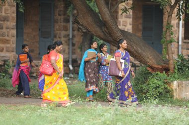 Hyderabad Kolajı 'ndaki Kadın Öğrenciler 25 Mart 2022