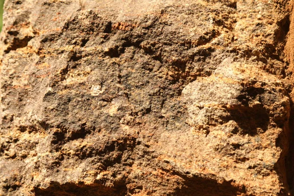 Textura Pedra Crua Close — Fotografia de Stock