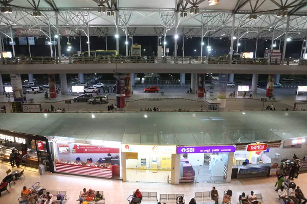 ハイデラバード空港外観2022年3月5日 — ストック写真