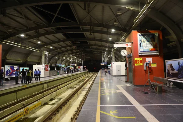 2022年3月5日印度海得拉巴地铁站 — 图库照片
