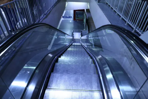 Metro Train Station Hyderabad India 5Th March 2022 — Stock Photo, Image