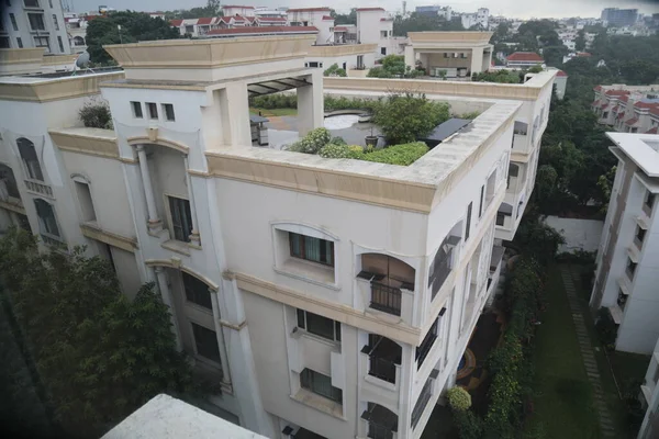 Exterior Modern Apartments — Stock Photo, Image