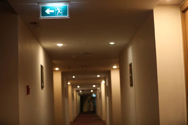 Interiér Moderního Hotelu Corridor — Stock fotografie
