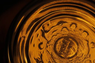 Soyut Cam Doku Makro Çekimi