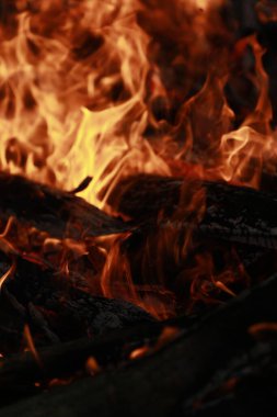 Hindu Yakma Yeri 'nde yangın