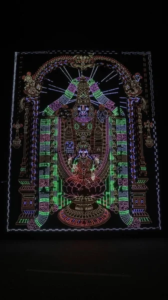 Світлове Зображення Прикрас Індуїстського Бога — стокове фото
