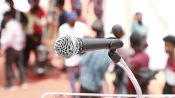 Mic Palco Índia — Fotografia de Stock