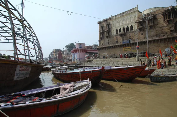 Ghats Varanasi India — Stock Photo, Image