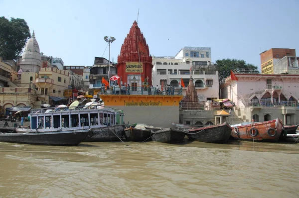 Ghats Varanasi India — 图库照片