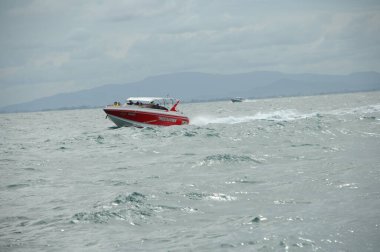 Denizdeki Sürat Teknesi