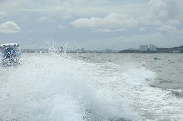 Скоростной Катер Море — стоковое фото