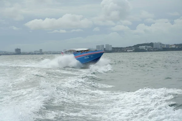 Швидкісний Човен Морі — стокове фото