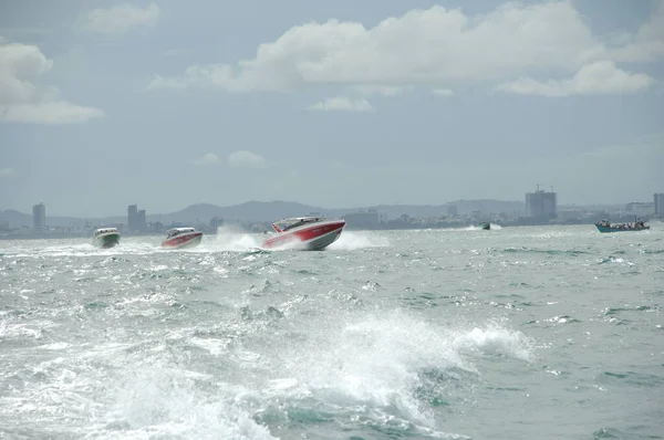 Barco Velocidad Mar — Foto de Stock
