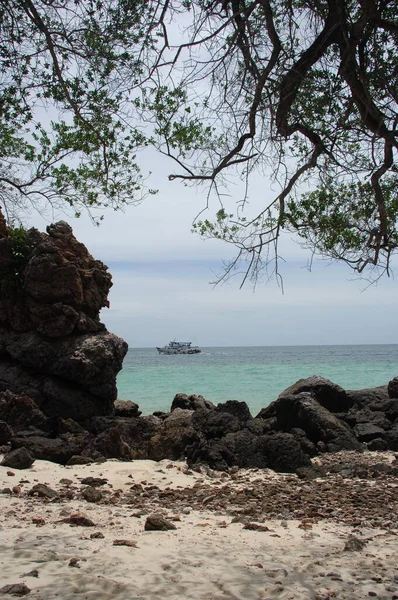 Bateau Touristique Dans Eau — Photo