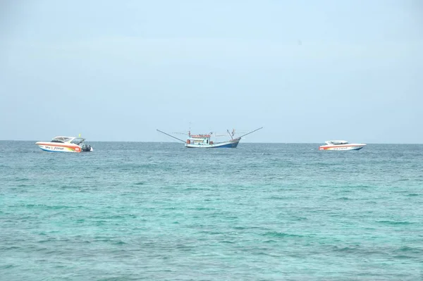 Barco Velocidad Mar — Foto de Stock