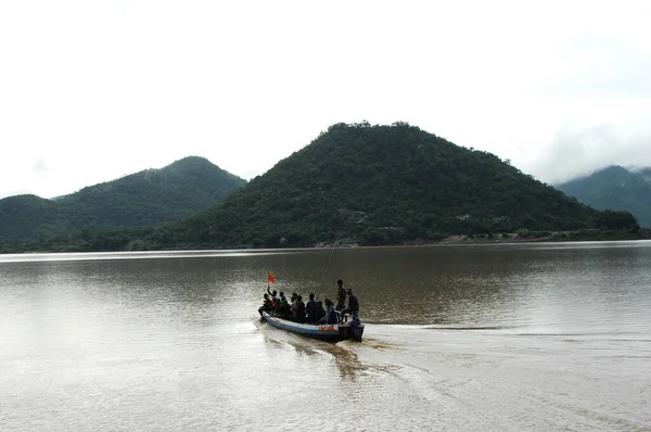 Barco Turístico Agua — Foto de Stock