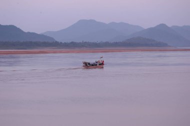 Passenger Boat in River India