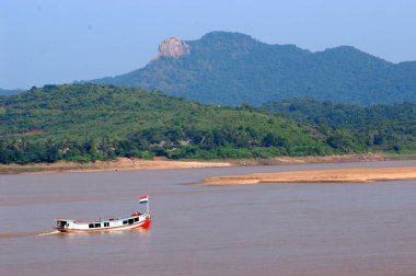 Passenger Boat in River India