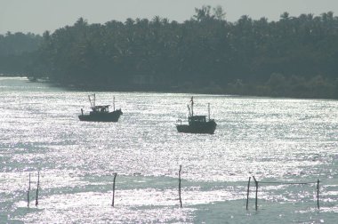 Teknedeki balıkçılar
