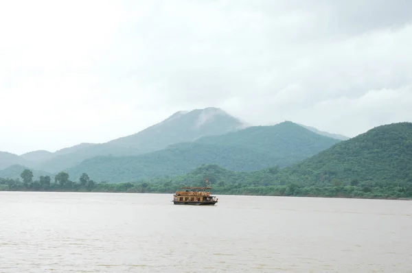 Passenger Boat River India — ストック写真